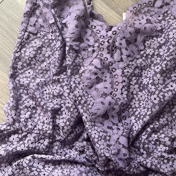 Victoria’s Secret purple lace romper - Picture 4 of 8